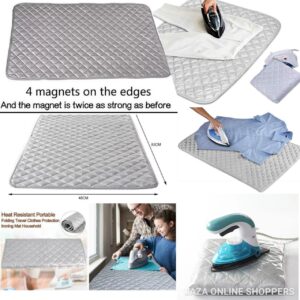 Portable ironing mat