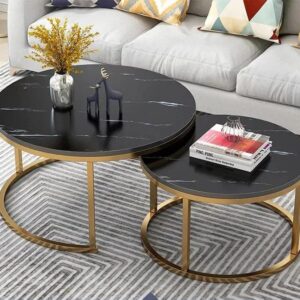 2in1 Nesting Nordic luxury coffee table 
