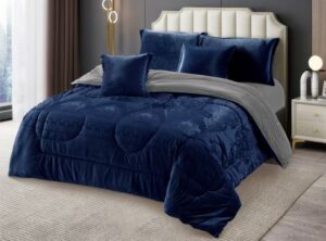 Elegant printed duvet set in Kenya 6x6 and 6x7 complete bedding set with bedsheet and pillowcases